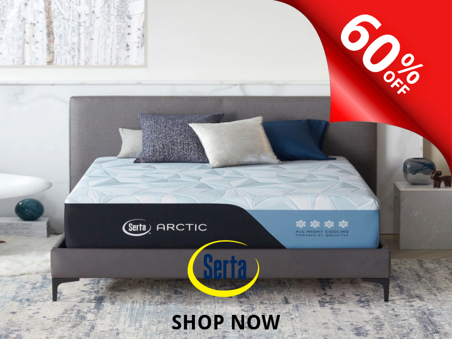 Serta 60 % OFF